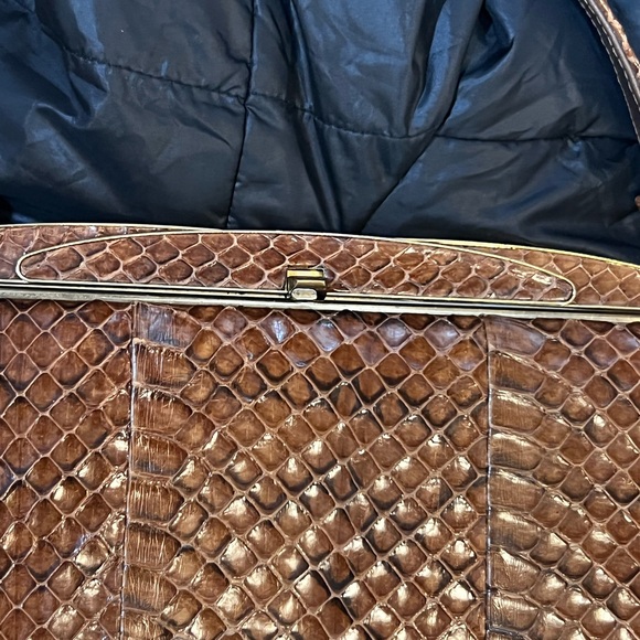 Genuine Python Handbag - Picture 3 of 16